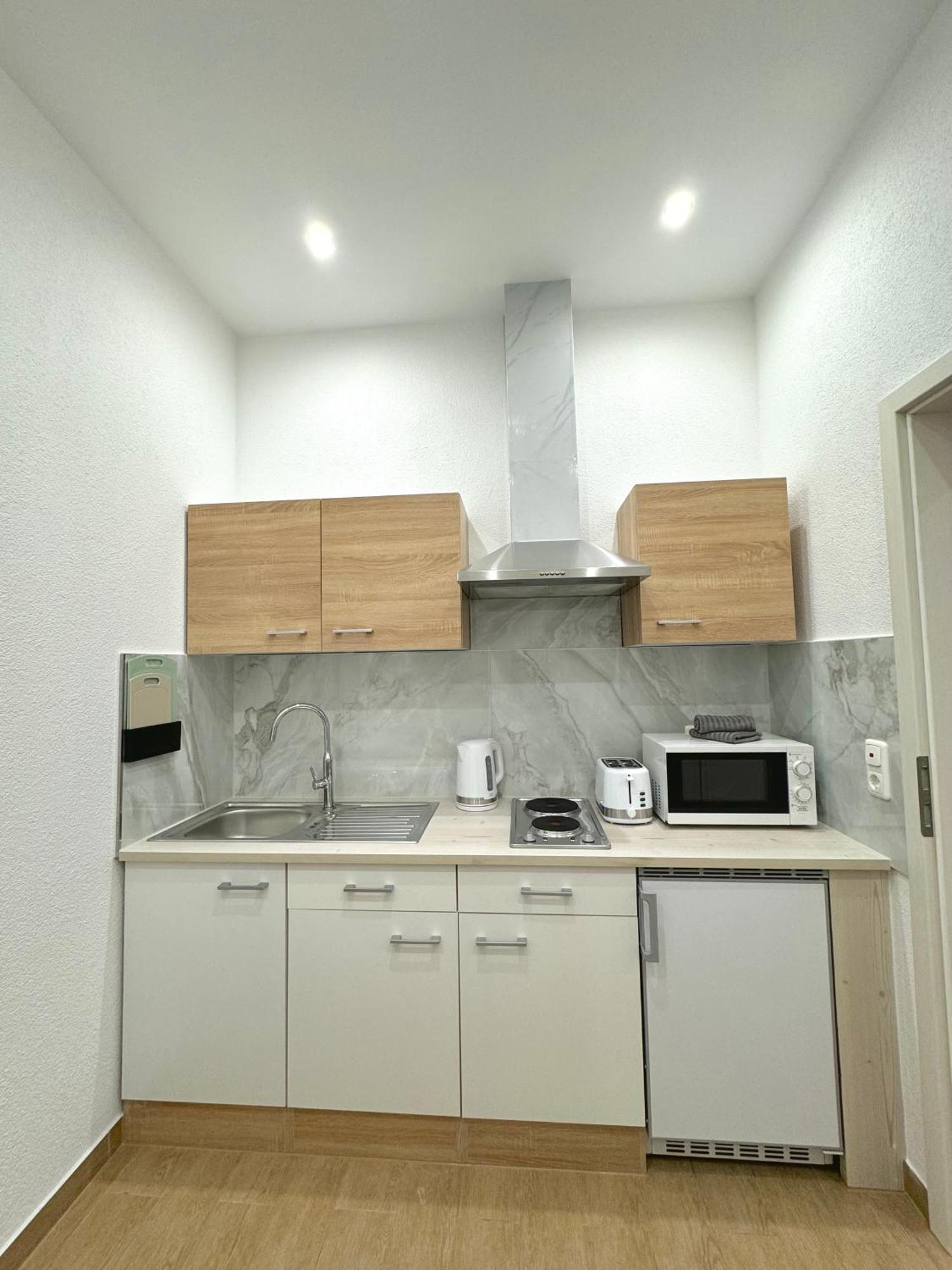 Micro Apartment Leipzig 2 Buitenkant foto